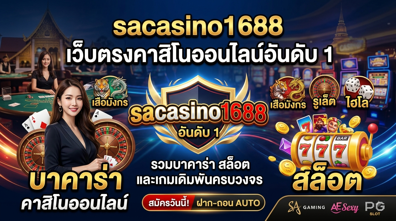 เจาะลึก sa1688 ศูนย์รวมความบันเทิงคาสิโนออนไลน์