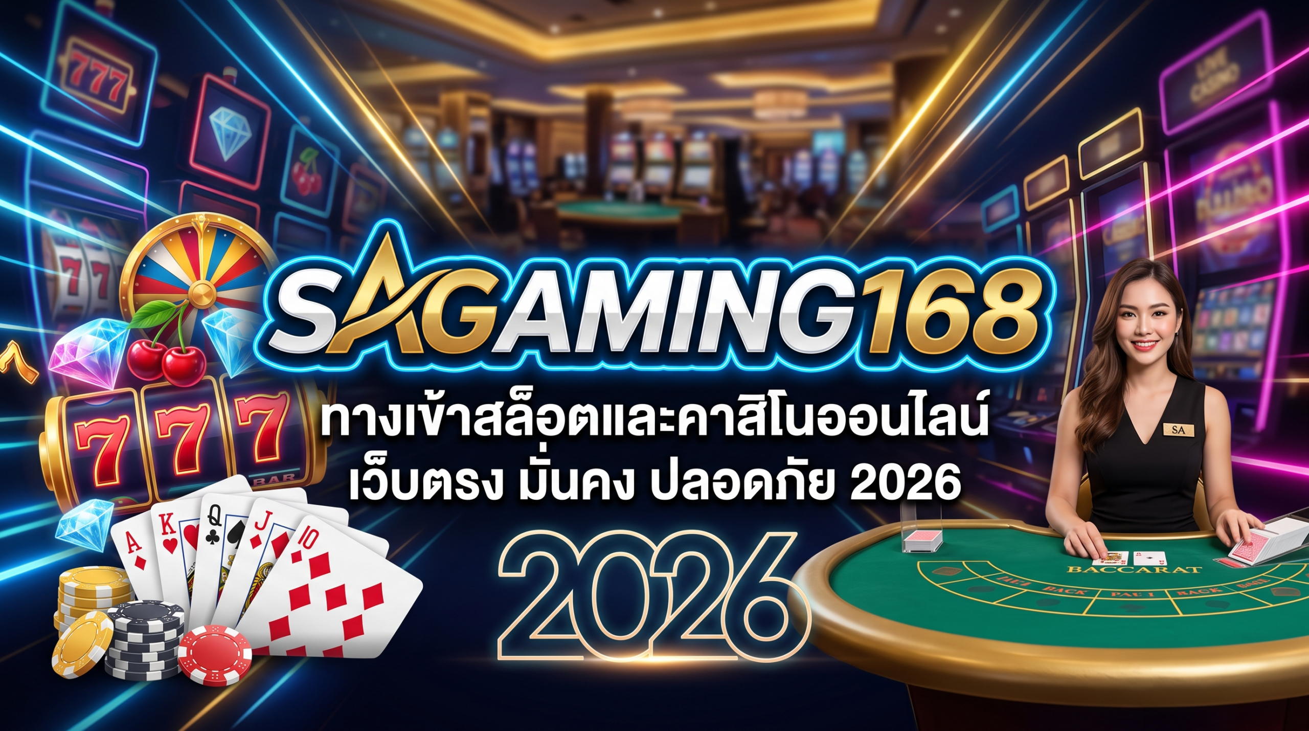 SA168-ศูนย์รวมคาสิโนและสล็อตเว็บตรง