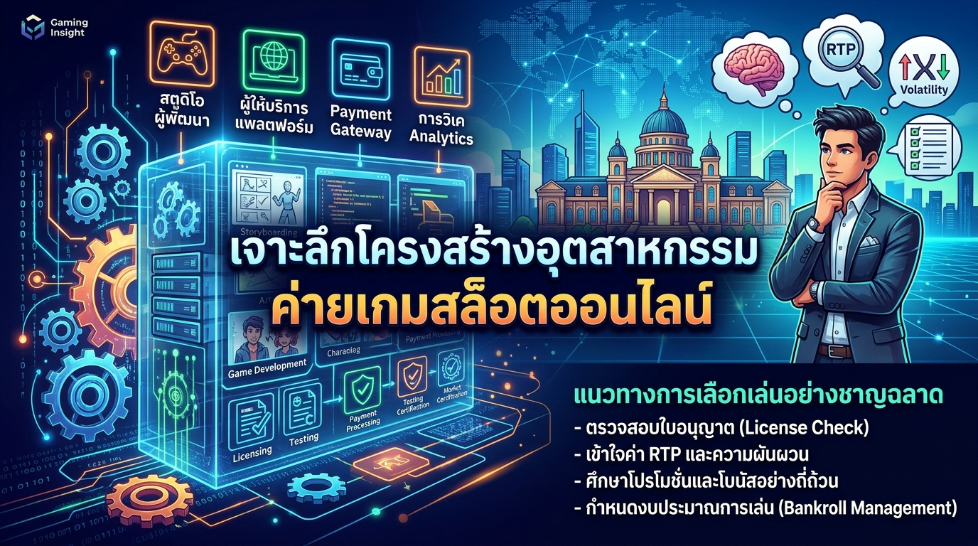 ค่ายเกมสล็อตออนไลน์_เจาะลึก