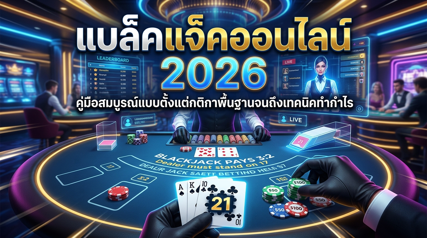 แบล็คแจ็คออนไลน์-2026